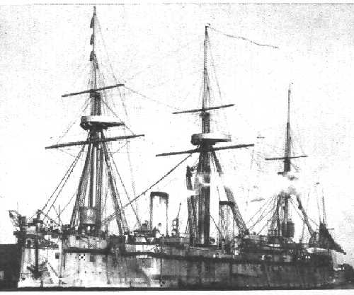 German Crusier 1876.jpg (26293 bytes)
